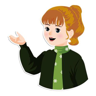 2025新PEP小学英语板书人物卡片