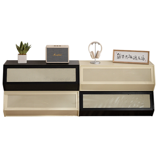 收纳箱家用前开式翻盖儿童玩具零食收纳筐整理箱子收纳柜储物衣柜