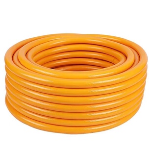 水管软管黄色PVC管三胶一线4分6分1寸1.2寸蛇皮管灌溉园林绿化管
