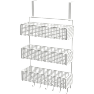 衣柜外侧面挂架包包收纳神器免打孔悬挂式柜子挂钩衣服帽子置物架