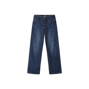 WMWM 设计师品牌 26春夏新款 水波装饰腰带牛仔长裤 SOLSOL买手店