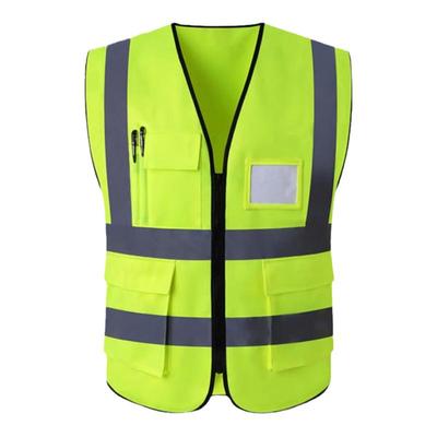 定做反光背心logo工地马甲