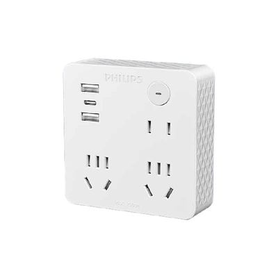 飞利浦插座USB多功能转换插头