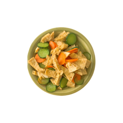 商用脆豆腐干素鸡板面食材批发