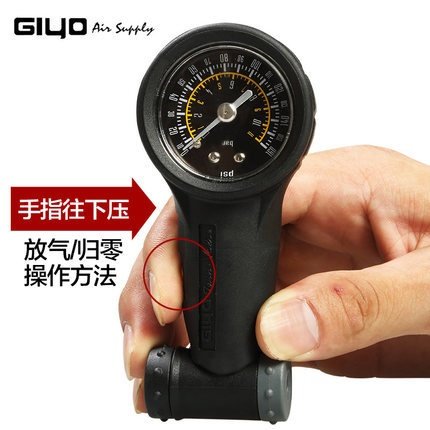 GIYOGG05胎压表自行车胎量装备压山地车表法气压表气压表车公路嘴
