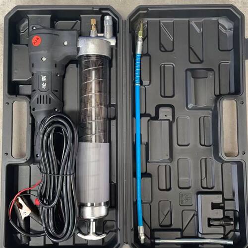 电动黄油枪24V黄油机全自动高压直流式挖掘机用注油器12V黄油枪