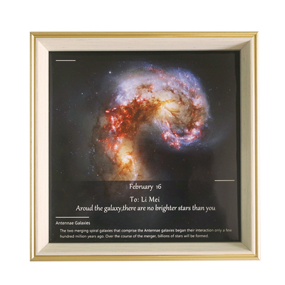 生日那天的宇宙定制礼物相框