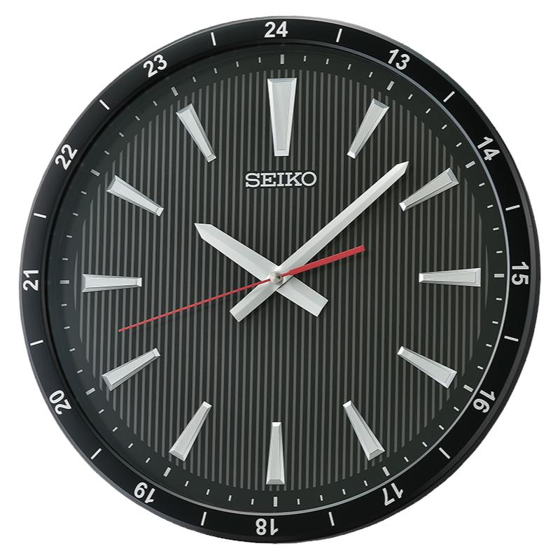 SEIKO精工静音挂钟客厅