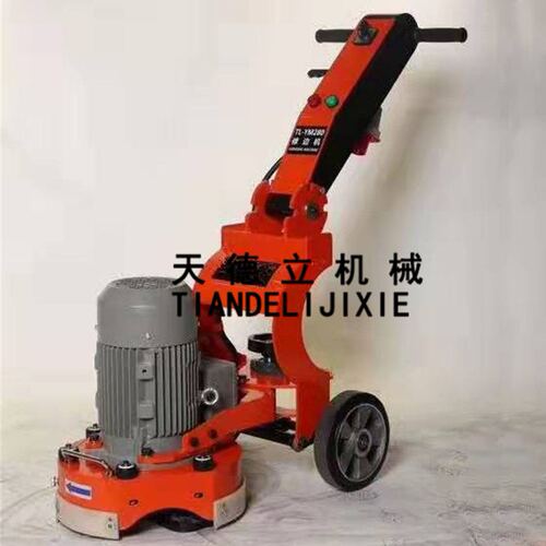 220V380V固化地坪修边机 WKG280混凝土地坪贴边研磨机 电动磨边机