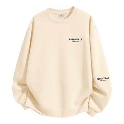 春季休闲圆领套头上衣潮