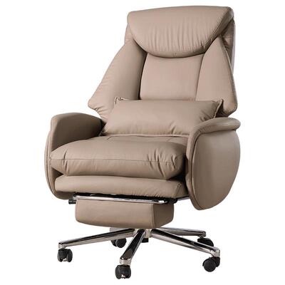 爱果乐真皮头等舱云端坐感老板椅