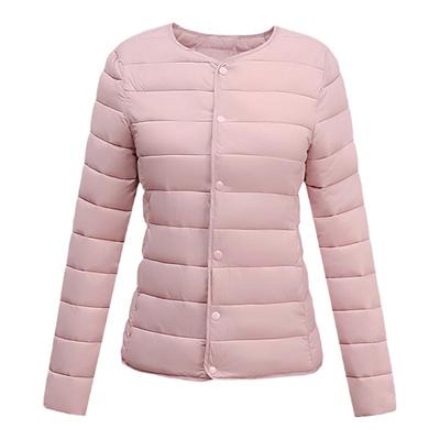 羽绒棉短款轻薄内穿修身外套