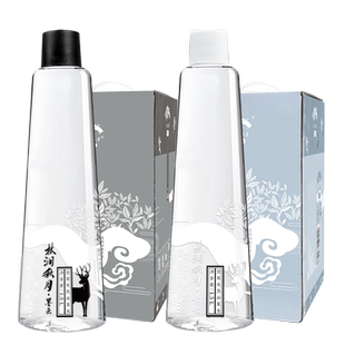 林涧秋月 二泉武夷山天然泉水泡老普洱乌龙岩茶白茶1.5升*4瓶*2箱