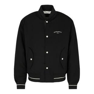 EMPORIO ARMANI/阿玛尼冬季新款男士新年轻薄短飞行夹克棉服外套