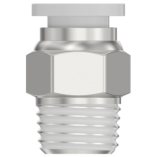 PC8-02气管快速接头气源快插PC6-01气动外螺纹直通气阀铜接头4-M5