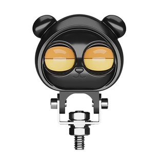 电动车灯超亮led大灯电瓶摩托三轮车12V前照外置透镜强光射灯铺路