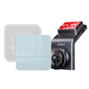 3M汽车行车记录仪双面胶静电贴ETC专用背胶玻璃贴360胶贴高粘度车用耐高温强力胶盯盯拍车载固定贴无痕粘胶