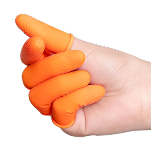 手指套女保护耐磨防护工作防滑一次性薄款小手手指头防汗乳胶防水