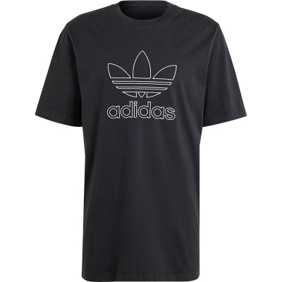 Adidas/阿迪达斯正品三叶草男士复古休闲简约透气短袖IU2347