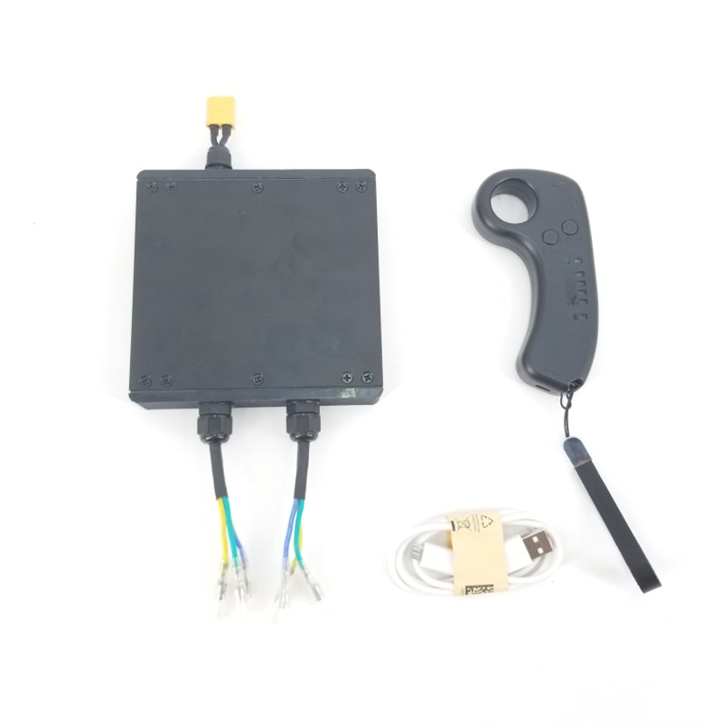 扭扭车DIY24V36V48V遥控电动四轮滑板无刷控制器驱动器单驱双驱