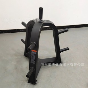 厂家批发健身房小工具杠铃片收纳架健身器材工作室三角杠铃片架