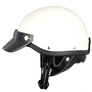 汤普森 60S风格 日式复古头盔 玻璃钢头盔 非摩托车头盔