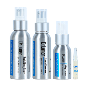 dr.luman卢曼博士去痘三件套油痘肌混油皮去闭口粉刺喷剂男女专用