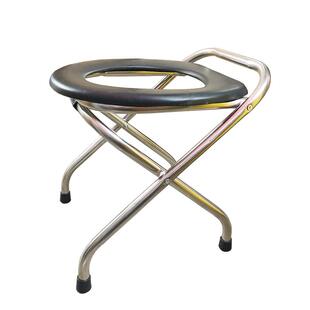 坐便椅老人家用结实便桶孕妇折叠老年蹲便凳子移动马桶农村小户型