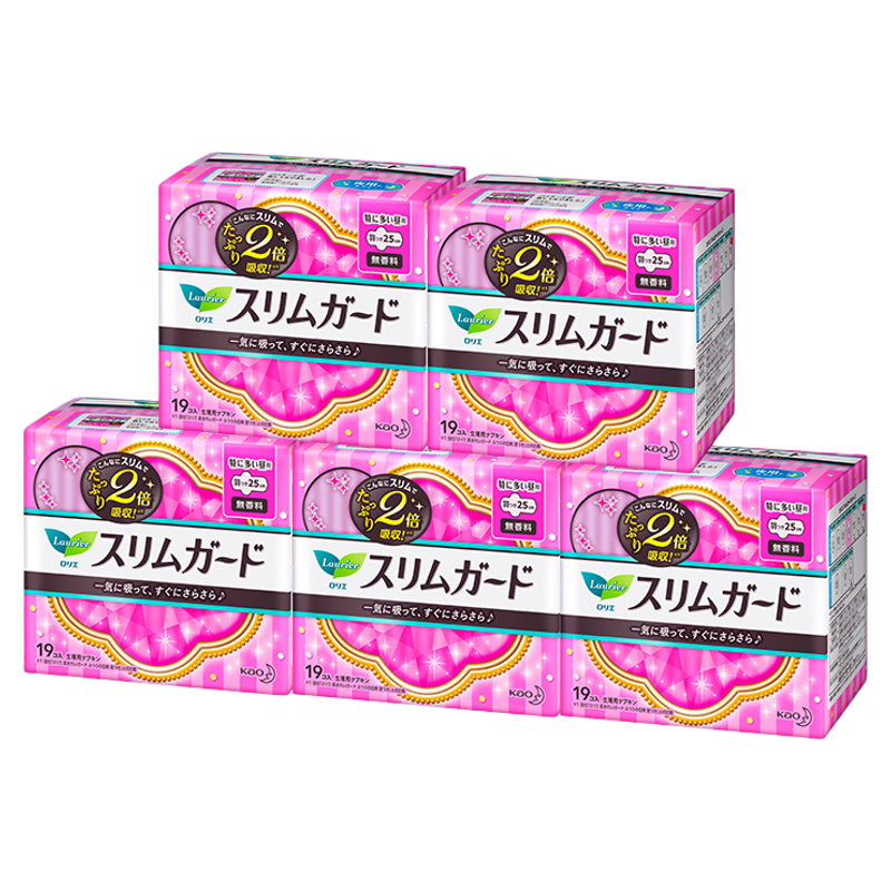 乐而雅日用护翼卫生巾95片
