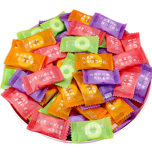 网红花香无糖薄荷糖强劲清凉土味情话语录散装火锅店同款招待糖果