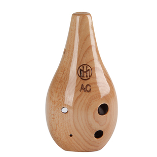 木火实木陶笛6孔AC木质重竹陶笛六孔中音C调木头初学枫木防摔刻字