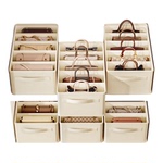 包包收纳神器柜内手提托特包分隔存放大容量防尘省空间放包置物架