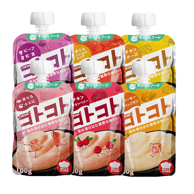 日本新食感成猫猫湿粮咕噜酱
