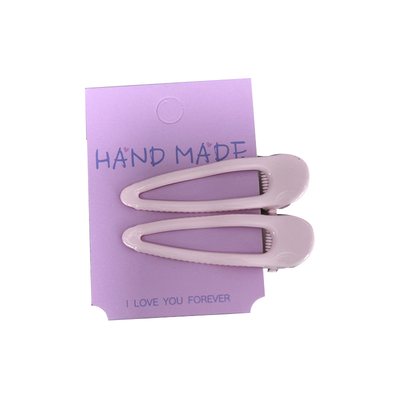 糖果色系金属简约发夹