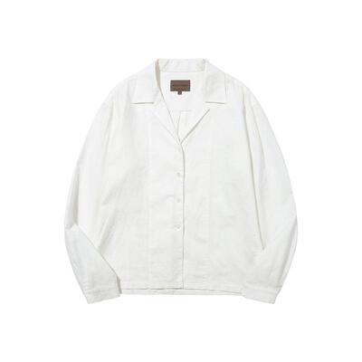 CycleDocument古巴领亚麻衬衫