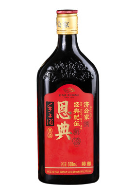 济公家 恩典手工陈酿黄酒台州特产黄酒500ml*6瓶