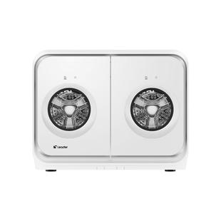 海尔出品统帅懒人内衣洗衣机2kg迷你双筒可组三筒洗烘一体671