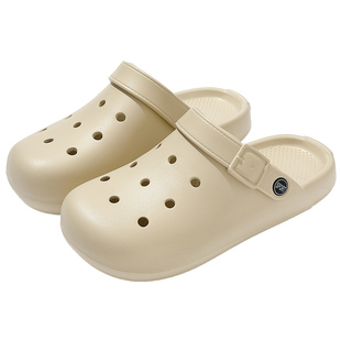 医用手术室拖鞋女士2026新款办公室包头防滑护士夏季外穿洞洞鞋女