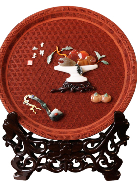 结婚生日礼品台屏扬州漆器厂