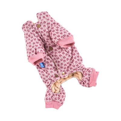 红红宠物四脚衣服女狗保暖棉衣