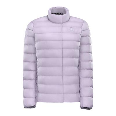 骆驼排骨羽绒服立领情侣款