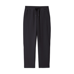 佐丹奴针织卫裤男新款加绒裤子破骨抽绳松紧腰运动休闲裤01115852