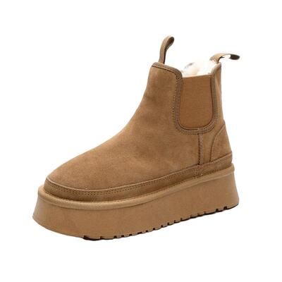 雪地靴冬季增高显瘦潮