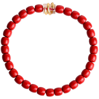 心斋堂朱砂本命年属蛇手串