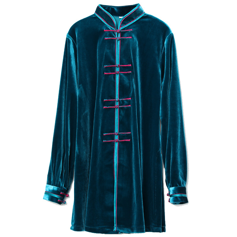 秋冬加厚南韩绒太极服套装