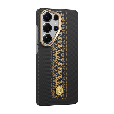 现货「顺财运」RAPTIC适用三星S26ultra凯夫拉手机壳新款Galaxy s26磁吸防摔芳纶纤维保护壳高级商务男外壳