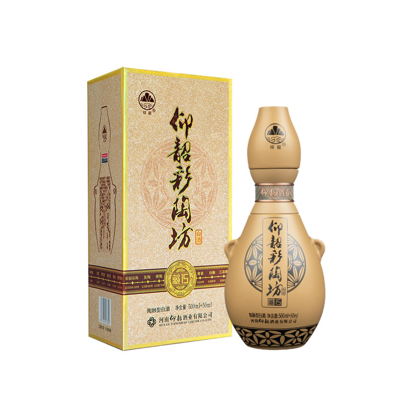 仰韶彩陶坊藏15白酒整箱礼盒装