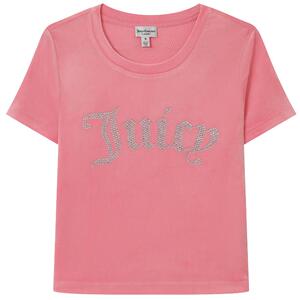 Juicy Couture橘滋套装女夏季天鹅绒短袖T恤宽松休闲短裤
