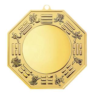 八卦镜怎么挂凸镜门口窗户太极平面镜子九宫凹面入户大门对门家用