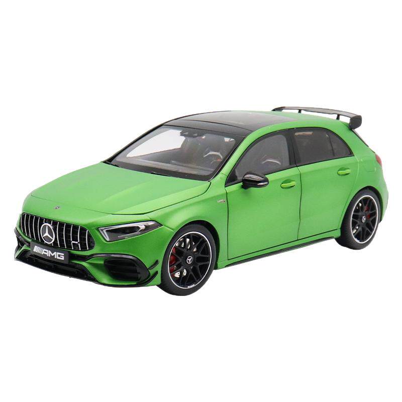 奔驰AMG A45车模 Kiloworks&NZG 1:18 奔驰A45S 合金全开汽车模型